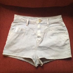 BDG Super High Rise Denim Shorts